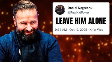 Daniel Negreanu Defends Poker CHEATER!