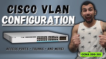 VLANs Explained: Cisco Switch Configuration Tutorial (CCNA 200-301 VLAN Lab)