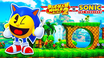 Pac-Man World 2 Repac - Sonic DLC - 100% Playthrough