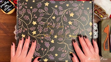 ASMR | Small Advent Calendar from CoraCreaCrafts Unboxing (SPOILER Alert!) & Beautiful Collage