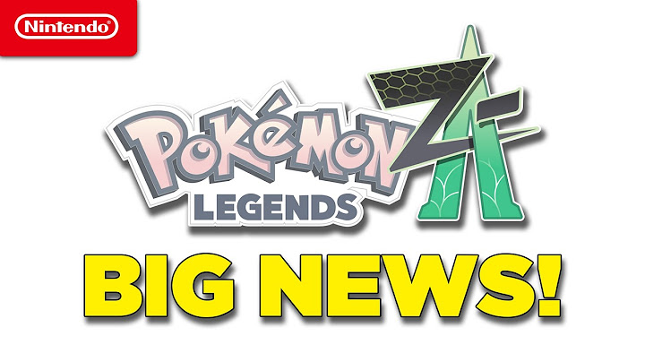 We Just Got MORE GOOD NEWS for Pokemon Legends Z-A!