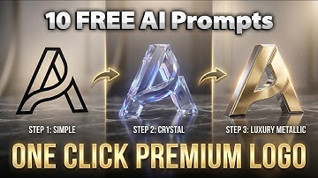 Make Your Logo VIRAL With These AI Prompts (Gemini Tutorial)
