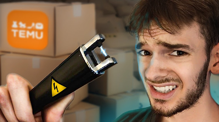 J'AI ACHETÉ LES OBJETS LES PLUS DANGEREUX DE TEMU (genre un taser)