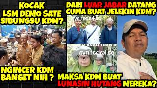 Kocak‼️Gak Dilunasin Hutangnya⁉️Warga Luar Jabar Jelekin KDM⁉️ LDM Demo Sate Sibungsu KDM❓