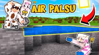 PRANK MOOCI & MILO PAKAI AIR PALSU DI MINECRAFT