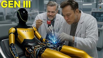 De Tesla Bot Gen 3 haalt een snelheid van 11 km/u en voert 5.000 autonome taken uit! Elon Musk is...