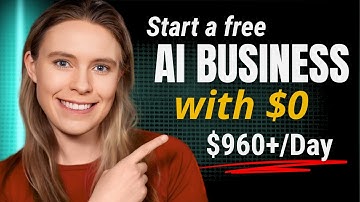 The Best AI Businesses To Start With NO Money ($0)
