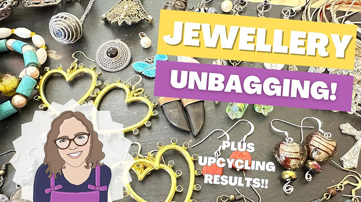 Unbagging & Upcycling 4 Jewellery Bags! Let's Craft With These Broken & Unwanted Materials!