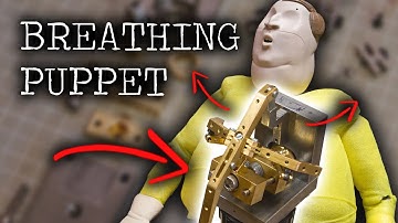 How I made this Puppet Breathe in Stopmotion with a hidden Mechanism