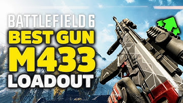 Battlefield 6 - M433 BEST Gun Loadout (Early & Late) | Attachments, Recoil & Damage Build