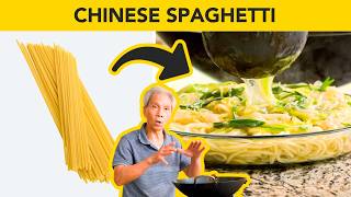 😊 Dad's Chinese Spaghetti! (Ginger Scallion Lo Mein 薑蔥撈麵)
