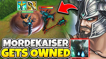 I MADE THIS CHALLENGER MORDEKAISER LOOK LIKE HE