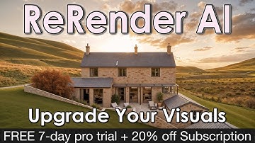🚀 Upgrade Your Visuals with ReRender AI: FREE 7-day pro trial + 20% off subscription