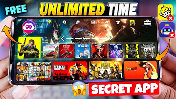 I *Found* Unlimited Time Free Cloud Gaming App 2025 🤯 | Best Cloud Gaming App 2025
