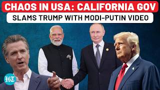 Modi-Putin-Xi Meet Causes Chaos In USA: California Gov Uses Handshake, Laugh Video To Slam Trump