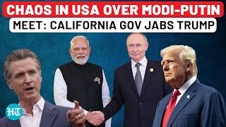 Modi-Putin-Xi Meet Causes Chaos In USA: California Gov Uses Handshake, Laugh Video To Slam Trump