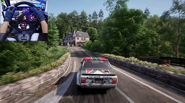 Assetto Corsa Rally - Fiat 131 Abarth | Steering wheel gameplay
