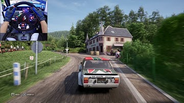Assetto Corsa Rally - Fiat 131 Abarth | Steering wheel gameplay