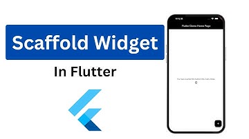 Flutter Scaffold Widget | AppBar | BottomNavigationBar