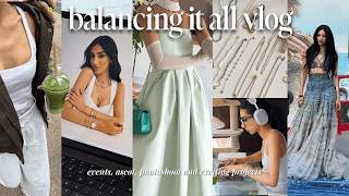 spend a productive week in my life: events, royal ascot, photoshoot and exciting projects