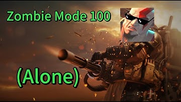 Obliterating Zombie Mode 100 In Cops N Robbers (single player)