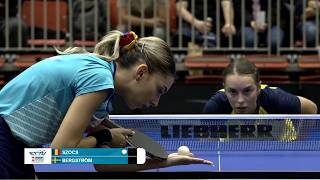 Bernadette Szocs vs Linda Bergstrom | 1/8 European Championship 2024