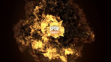 Spinning Fire Logo Reveal Intro Template for After Effects || Free Download