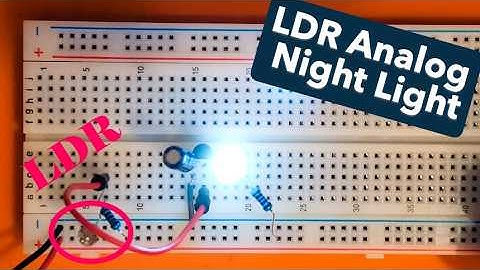 Automatic Night Light | LDR & PN2222