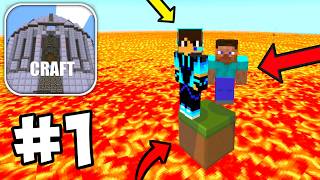 Minicraft Lava One Block Multiplayer Survival Series - New Walkthrough Gameplay Part 1