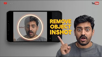 REMOVE OBJECTS LIKE MAGIC - how to remove unwanted objects in InShot video editor (easy tutorial)
