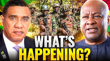 Unbelievable Move! Ghana Deploys Its Military to Jamaica for Covert Operations!