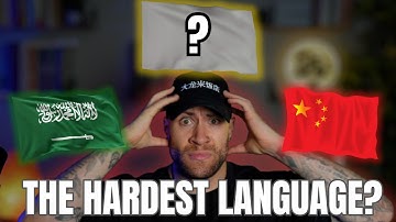 Top 10 HARDEST Languages For English Speakers to Learn