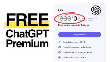 How to Get ChatGPT Pro (Go) FREE in India - Step by Step Guide