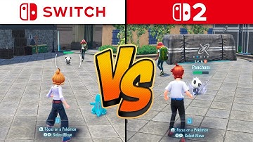 How Much Better Pokémon Legends Z-A Look on Switch 2? | Graphics Comparison