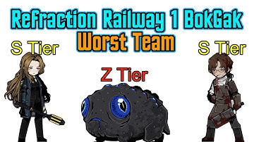 How I Beat Railway 1 BokGak With The Worst Team