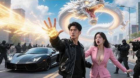 【Full】小夥剛下山就碰見美女總裁被打劫，大手一揮打趴在場八大高手，怎料美女總裁對他一見鍾情，當場拿出千億資產求嫁！！#短劇 #逆襲 #爽劇