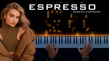 Sabrina Carpenter - Espresso || Piano Cover (Sheet Music)