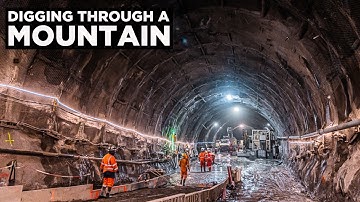 Inside Europe’s New Mega-Tunnel Under The Alps