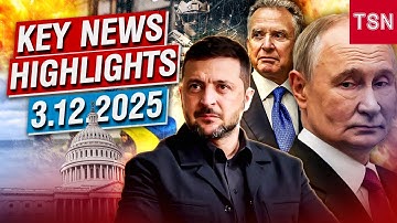 Main News December 3: RUSSIA–US TALKS COLLAPSE! URGENT REACTION FROM UKRAINE!