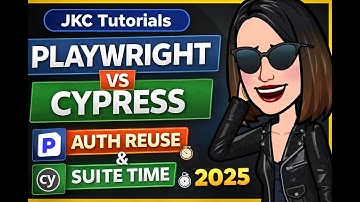 Playwright vs Cypress 2025: Real E2E Scaling, Auth Reuse & Suite Time Explained | JKC Tutorials