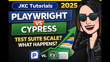 Playwright vs Cypress 2025: Real E2E Scaling, Auth Reuse & Suite Time Explained | JKC Tutorials