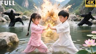 Saudara kungfu turun gunungš„ Sekali pukul musnahkan musuh, semua pengejar gemetar!