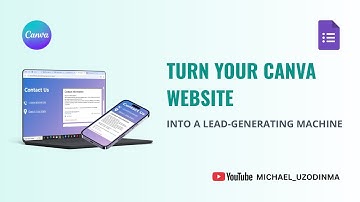 How to Create and Embed a Google Form on Your Canva Website – Step by Step Tutorial 2025