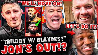 Tom Aspinall CALLS to FIGHT Curtis Blaydes NEXT!? Dricus & Kamaru Usman! Conor McGregor ALTERCATION!
