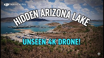 Unseen Arizona Beauty DJI Mavic 4 Pro Captures Hidden Lake in 4K