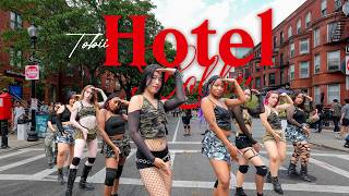 [DANCE IN PUBLIC | ONE TAKE] Tobii - 'Hotel Lobby' Dance Cover by OFFBRND BOSTON