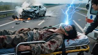Poor guy almost dies in crash, awakens healing system, cures CEO’s incurable illness with one breath