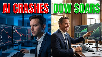 AI Stocks CRASH as Dow Hits Records: The Great Rotation Explained