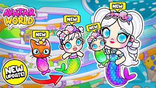 HOW TO UNLOCK MERMAID PACK IN AVATAR WORLD FOR FREE  🧜‍♀️✅