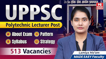 UPPSC Polytechnic Lecturer Preparation Strategy 2025 | Syllabus, Pattern & Weightage Analysis!